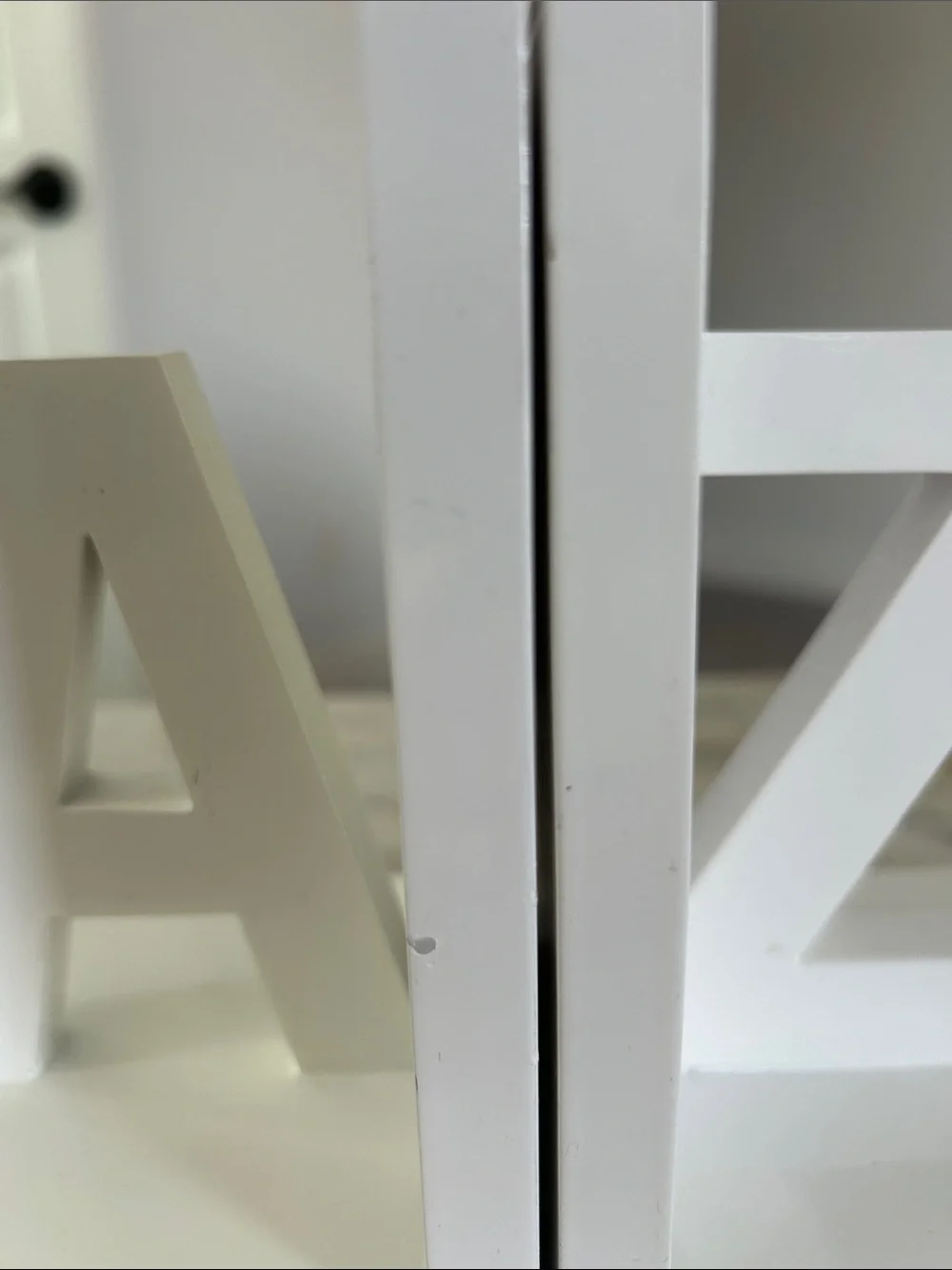 Target White A-Z Bookends
